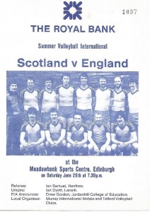 Scotland V England 81 cover