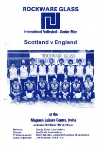 Scotland V England 1980